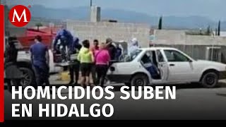 Asesinan a dos personas en Hidalgo una a balazos y otra con arma blanca [upl. by Gadmon444]