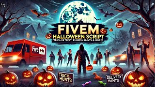 ESX QB QBOX FIVEM HALLOWEEN  Best Halloween Script for Your Server [upl. by Tonjes]