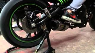 TransLogic QuickShifter in ER6n by RS SuperBike [upl. by Zadoc]