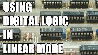 How to use digital logic in linear mode  Sine wave synthesizer [upl. by Brieta]