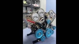 Teching V8 Mechanical Metal Assembly DIY Car Engine Model Kit [upl. by Armin]