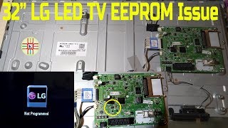 32 Inch LG LED TV EEPROM Issue Detail in UrduHindi [upl. by Aedni844]