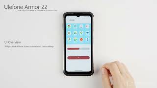 Ulefone Armor 22  UI and Settings [upl. by Heinrik665]