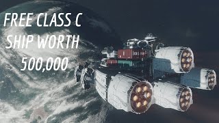 Starfield Free Massive Class C Ship Worth 500000 [upl. by Otir]