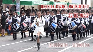 Desfile Cívico Patriótico en la ciudad de Mollendo 28 de julio de 2016 Completo [upl. by Rosalee]