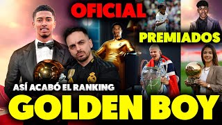 BELLINGHAM GANA SOBRADAMENTE el GOLDEN BOY · LAMINE YAMAL TAMBIÉN FUE PREMIADO · MÁS PREMIOS [upl. by Ragland633]