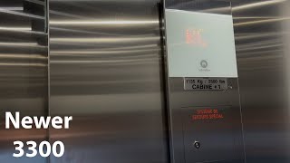 Newer Schindler 3300 Traction Elevator at Simons CF Promenades StBruno in QC [upl. by Secundas]