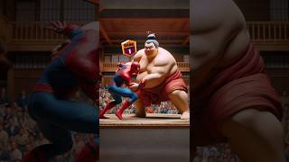 Who is Best 💪Sumo  SpiderMan vs Venom vs Captain America shorts spiderman brawlstars marvel [upl. by Geanine]