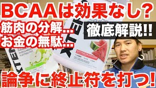 【これまで一生懸命摂っていたBCAAは無駄だった】BCAAの核心。徹底解説 [upl. by Ahearn]