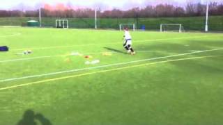 Young field hockey player scoring goals [upl. by Elagiba]