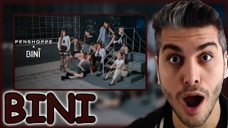 BINI x PENSHOPPE  Be Your Own Icon Music Video REACTION [upl. by Riaj919]