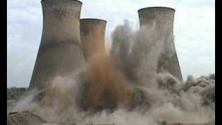 Controlled Demolition of Boiler House [upl. by Fulvia]