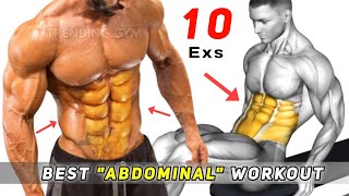 10 Best Abdos Exercises Routine  Abs Workout [upl. by Capon857]