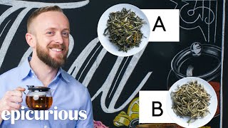 Tea Expert Guesses Cheap vs Expensive Tea  Price Points  Epicurious [upl. by Harad]