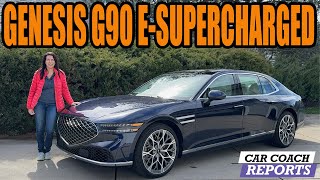 2024 Genesis G90 ESupercharged Review Its A 100000 RollsRoyce [upl. by Hedda]