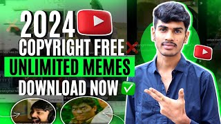 Youtube Videos Ke Liye Memes Kaise Download Kare  How To Download Memes 2024 Copyright Free [upl. by Melville]