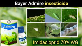 Bayer Admire insecticide  Imidacloprid 70WG  Systemic Insecticide Bangali  Farming Agricare [upl. by Airdnal]