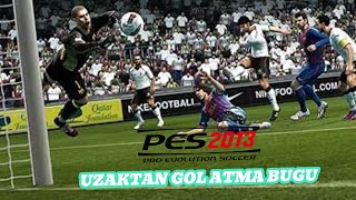 PES 2013 UZAKTAN KOLAY GOL ATMA BUGU [upl. by Yelraf377]