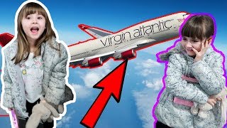 Virgin Atlantic Premium Economy Upper Deck  Gatwick to Orlando [upl. by Ennairek793]