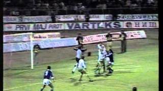 8384 Dragan Stojkovic Piksi Uefa Cup Debut Goal [upl. by Nahguav456]