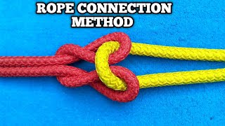 DECORATIVE ROPES JOINING METHOD 👍sajjad12455 [upl. by Malaspina]