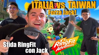 ITALIA vs TAIWAN  Sfida al RingFit con Jack [upl. by Niles]