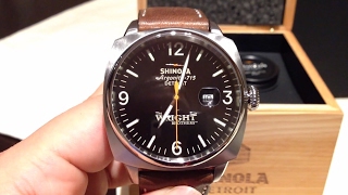 Wright Brothers Limited Edition Shinola Watch Review [upl. by Imef]