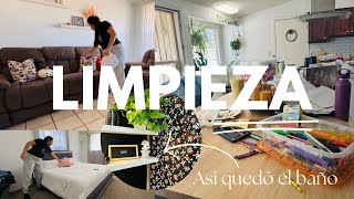 LIMPIEZA DE LA CASA 🪴 decoración del baño 👻🩷 motivación para limpiar [upl. by Traggat]