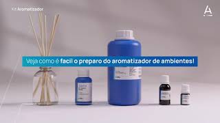 Aromatizador Produção Simplificada com o Kit da Alpha Química [upl. by Eatnuhs330]