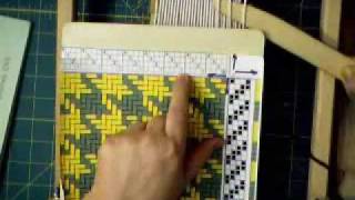 How to Read a Weaving Draft to use with String Heddles [upl. by Htrap]