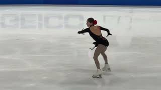 Isabeau Levito  US National Figure Skating Championships  Short Program [upl. by Yesima999]