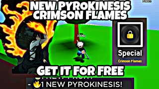 DAILY REWARDS✨HOW TO GETFIND NEW PYROKINESIS ✨  AFS  ANIME FIGHTING SIMULATOR [upl. by Luthanen]