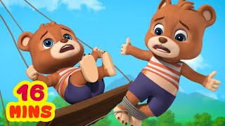 Bhalu Ro Raha Hai Bandar Majaak Kar Raha hai  Hindi Rhymes for Children  Infobells [upl. by Ursal]