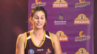 Queensland Firebirds Mission TV  Ameliaranne Wells [upl. by Auqenes]