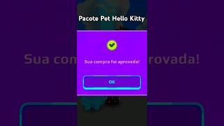 PK XD  Pacote Pet Hello Kitty pkxd nnflopaa naodeixaflopar seinscreve like hellokitty music [upl. by Oned]