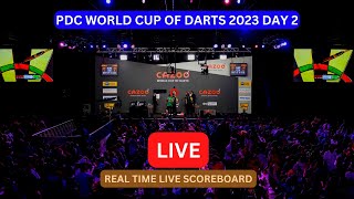 2023 PDC World Cup of Darts LIVE Score UPDATE Today Day 2 Darts Game Jun 16 2023 [upl. by Biegel]