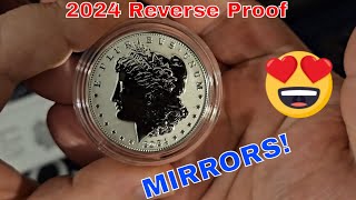 2024 Reverse Proof Morgan amp Peace Dollar Unboxing Not for Silver Stacking coinsnobz morgandollar [upl. by Adnohsek175]