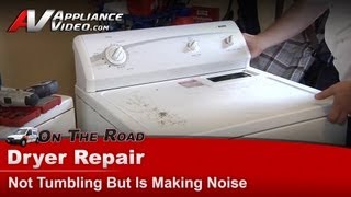 Kenmore Dryer Repair  Not Tumbling but Is Making Noises  Idler Arm [upl. by Trik346]