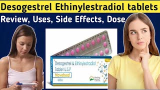 Desogestrel and ethinyl estradiol tablets usp uses in hindi  Review Noveheal tablets  Uses Dose [upl. by Crowley]