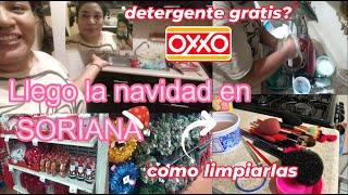 Llego la Navidad en SORIANA ¡LO NUEVO🤩🛍️ VELADA DE TERROR😱🥰 PROBANDO TIPS DE LIMPIEZA EN MAQUILLAJE [upl. by Modnar697]