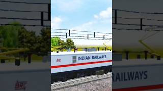 INDIAN RAILWAYS ☠️☠️train railway shorts trending india gaming trainsimulator [upl. by Alyakem]