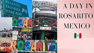 A DAY TRIP TO ROSARITO MEXICO 🇲🇽  TOURIST ZONE  PLAYAS DE ROSARITO  FATHER’S DAY WEEKEND [upl. by Gun526]