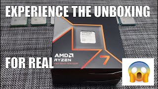 Ryzen 7 9700X Unboxing Experience [upl. by Annekahs277]