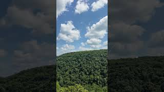 Hawksbill Crag  Whitaker Point in Arkansas hiking nature outdoors [upl. by Kimmy]