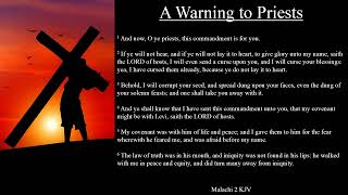 Malachi 2 KJV  A Warning to Priests [upl. by Rehctaht]