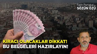 KİRACI OLACAKLAR DİKKAT BU BELGELERİNİZİ HAZIRLAYIN [upl. by Roselia922]