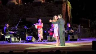 promo Spettacolo tango Teatro greco Taormina Regia Laura Grandi [upl. by Nosnah688]