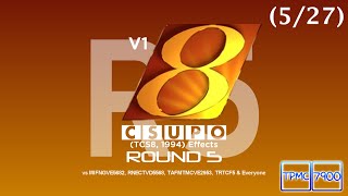 Mediacorp Channel 8 Csupo V1 TCS8 1994 Effects Round 5 vs MIFNGVE5682 RNECTVD5568 TAFMTMCVE2953 [upl. by Jarrow]