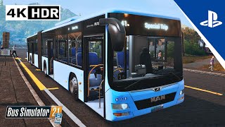 DRIVE LIKE A REAL BUS DRIVER  MAX GRAPHICS  BUS SIMULATOR  2024  4K  HDR  PS5 [upl. by Margret]