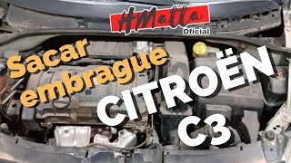 Cómo sacar embrague CITROEN C3 HMatta Oficial [upl. by Eelanna188]